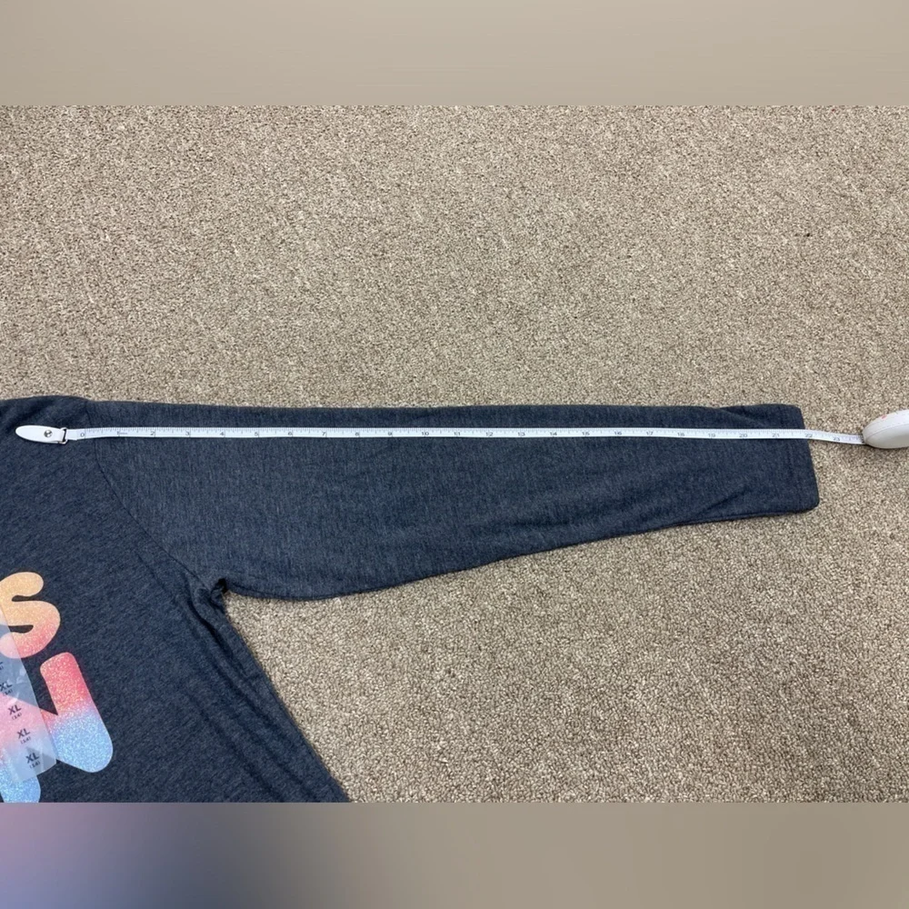 ⚡️3/$20⚡️Old Navy: NWT Girl’s Long Sleeve 'Girls Can' Tee, Size XL (14)